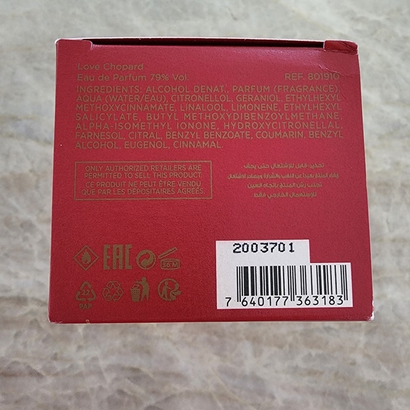 Chopard LOVE Eau De Parfum 3.3 oz - Picture 4 of 12